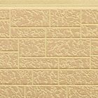 B2 Fireproof Stone Pattern Decorative Polyurethane Sandwich Wall Panels