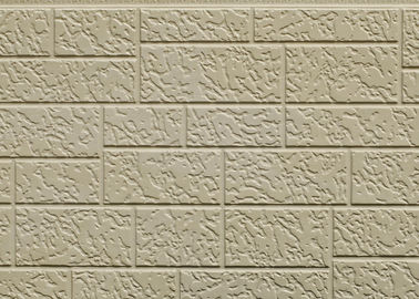 Decorative Exterior Wall Sandwich Board Panels PU Structural Insulated For Prefab Homes