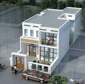 3 Floor 3 Bedroom Prefabricated Homes Light Steel Modular Fast Installation