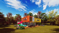 20 Flat Pack Containers Modular Buildings Color Painted With Window Roof
