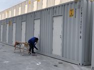 Anti Earthquake Prefab Container Office Thermal Insulation Rescue Worker Living With 5 Separate Rooms