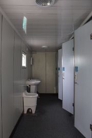 20 Feet Shipping Container Cabin With 5 Peices Of Toliet Baling Box Wash Table& Mirrow