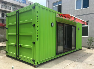 Hotel Style Expandable Shipping Container House Living With KitchenToliet