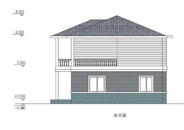 2 Floors Light Steel Structure House Countryside For Residence Long Life