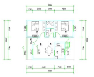 Residential Light Gauge Steel House Building One Floor Cold Forming