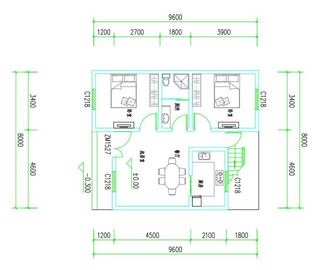 Residential Light Gauge Steel House Building One Floor Cold Forming