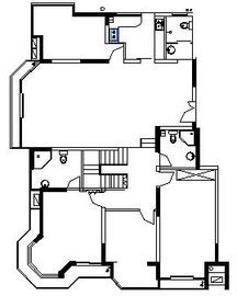 Modern Light Steel Prefab House With Basement / High Rise Light Steel Villa House