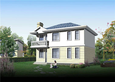 Modern Luxurious Light Steel Villas Anti Seismic Beautiful Prefabricated