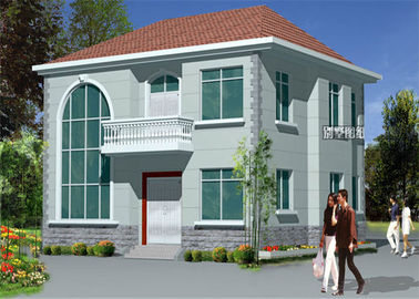 Luxury Light Steel Villa Modern Prefabricated 25 ~ 30 Years Life Span