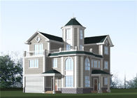 3 Story Prefab Homes G550 Z275 Galvanized Coil With Garage Parking Lot