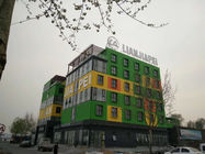 Carton Prefab Shipping Container Office Hotel 4 - 5 Layers With Rainspout System