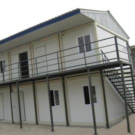 Light Steel Structure Prefab Metal House For Construction Site With Ce