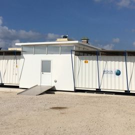 Prefabricated Hospital Container Clinic Isolation Room By 50mm Roof Panel