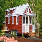 Caravan Trailer Prefab Tiny Homes House Anti Earthquake 45m2 Portable