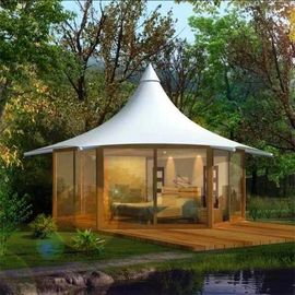 Yurt Prefab Tiny Homes Eps Sandwich Panel Fiberglass Roof Luxury Tent Dome