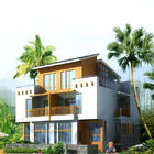 Sound Heat Insulation Pre Built Modern Homes Light Steel Housing For Residence