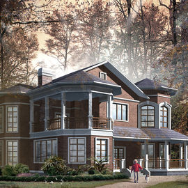 Family Living Light Steel Villa House / Prefabricated Shipping Container Houses