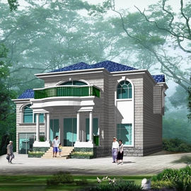 3 Bedroom Prefab House High Standard Modern Resort 67.5 Square Meter