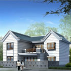 Sandwich Panel Light Steel Villa House / Contemporary Prefabricated Homes
