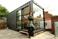 40 Foot Shipping Container Square Footage Modular Prefab With Weld Steel Base