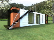 40 Feet Hq Luxury Shipping Container House One Bed Room One Kitch With Living Room