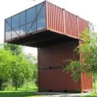 Movable Shipping Container Cabin / Multi Level Shipping Container House Office Public Toilet