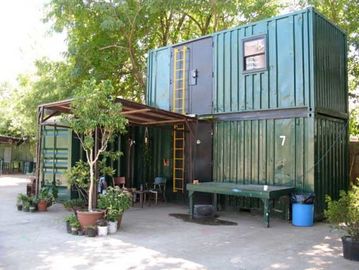 Full Decoration Pre Built Container Homes / Prefabricated Container House Country Side Holiday Camping