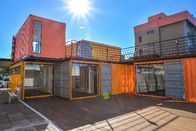 Prefab Shipping Container Homes Heat Insulation Wind Proof Luxury Living