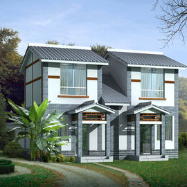 Eco Friendly Prefab Light Steel Villa Modern