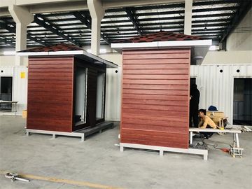 Light Gauge Steel Framing Mobile Prefab Restrooms With Shower Room