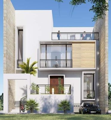 4 Rooms 2 Layers Prefab 318m2 Light Gauge Steel House