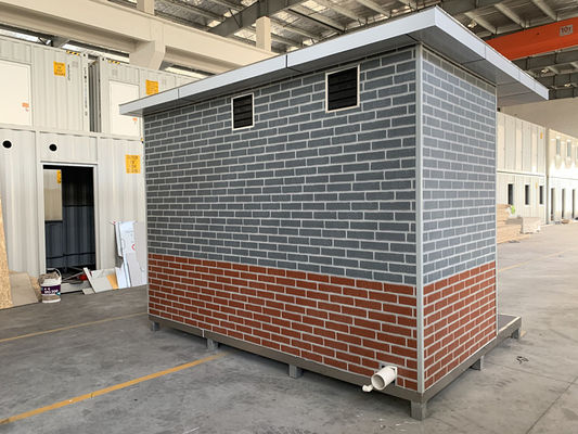 Window Proof Outdoor Tiny G550 Prefabricated Modular Toilets