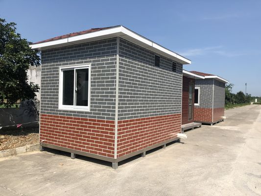 2 Rooms Double Layer Windows 10m2 Prefabricated Modular Toilets