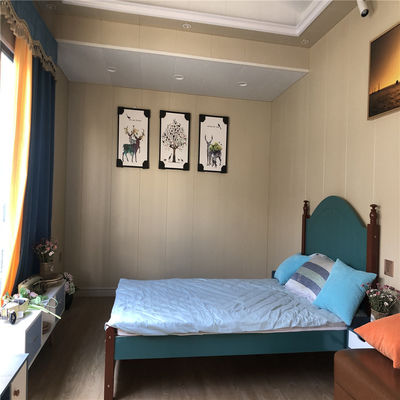 Modern Modular 38m2 3mm Steel Column Luxury Prefabricated Homes
