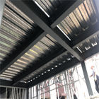 Q235B Fiberglass Steel Frame Prefab Metal Building Homes