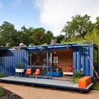 ISO90001 40 Foot Prefab Repurposed Shipping Container House