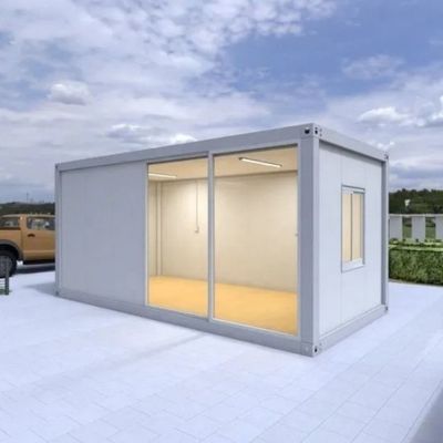 Galvanized 100mm Sandwich Panel Modern Prefab Cargo Container Homes