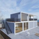 Waterproof Prefab Shipping Living Container House Coffee Shops