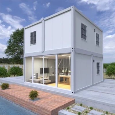 Waterproof Prefab Shipping Living Container House Coffee Shops