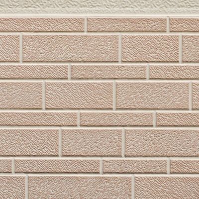 16mm Thickness Small Brick  Exterior Wall Cladding Insulated PU Sandwich Panels