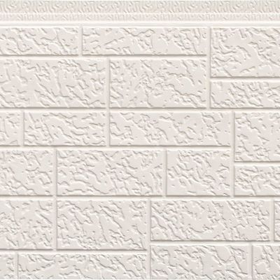 B2 Fireproof Stone Pattern Decorative Polyurethane Sandwich Wall Panels