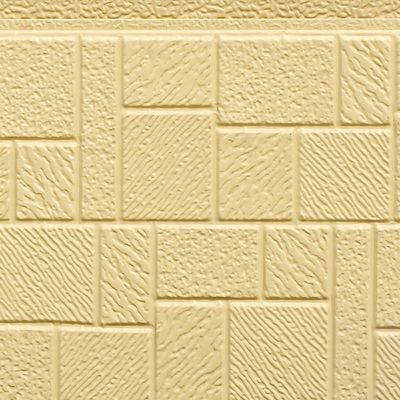 Light Weight Mosaic Pattern B2 Fireproof Polyurethane Composite Sandwich Wall Panels