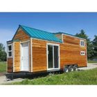 2 Story Prefabricated Light Steel Srtucture Tiny House On Wheels
