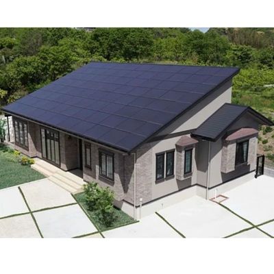 Q235 Residential Vacation Prefabricated Light Gauge Steel Villa House