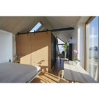 2 Beadrooms Prefab Mobile Log Cabin Light Steel Resort Tiny House