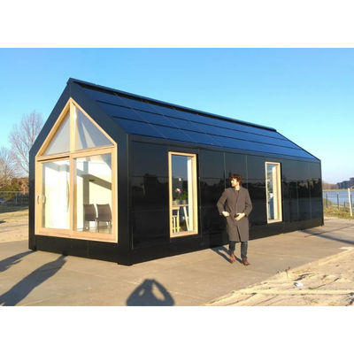 2 Beadrooms Prefab Mobile Log Cabin Light Steel Resort Tiny House