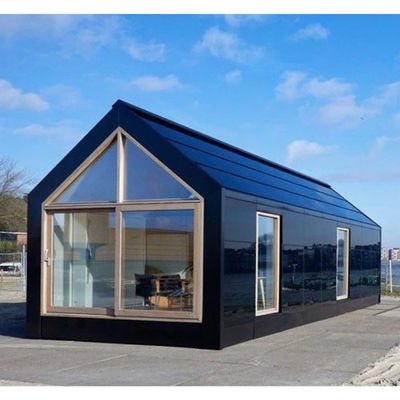 2 Beadrooms Prefab Mobile Log Cabin Light Steel Resort Tiny House