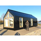 100m2 Light Steel Structure Prefab Mobile Log Cabin Light Steel Resort Tiny House