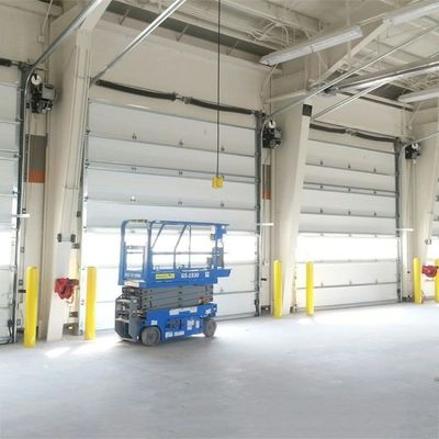 External 0.5m/S Steel Sandwich Overhead Industrial Garage  Roller Doors