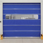 2m/S Opening Rolling PVC Fast Action Rapid Rise Industrial Sectional Doors For Interior